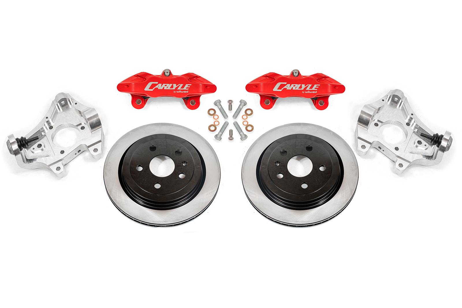 BMR 14-19 Chevrolet Corvette 17in Conversion Kit w/ Solid Rotors & Red Calipers - DRP575 for 2014-2019 Chevrolet Corvette