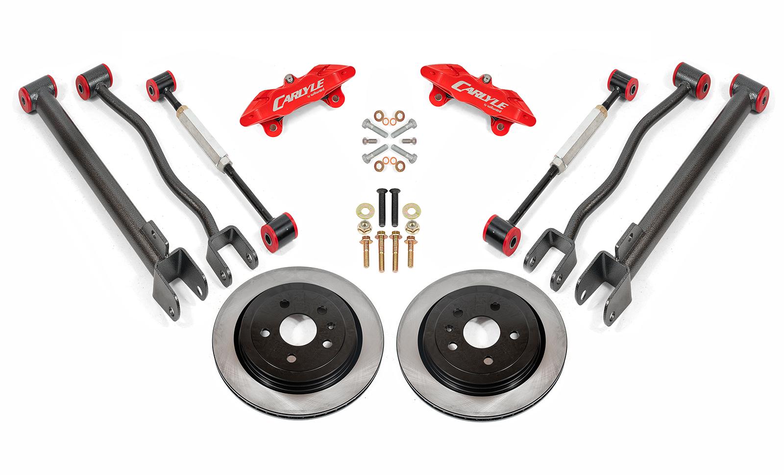 BMR 08-14 Cadillac CTS-V 15in Conversion Kit w/ Solid Rotors & Red Calipers - DRP621H for 2008-2014 Cadillac Cts V