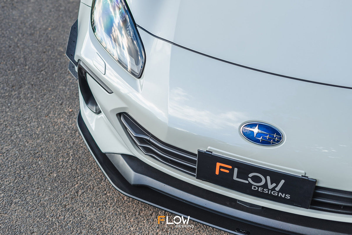 Flow Designs - ZD8 BRZ Front Lip Splitter (GLOSS)