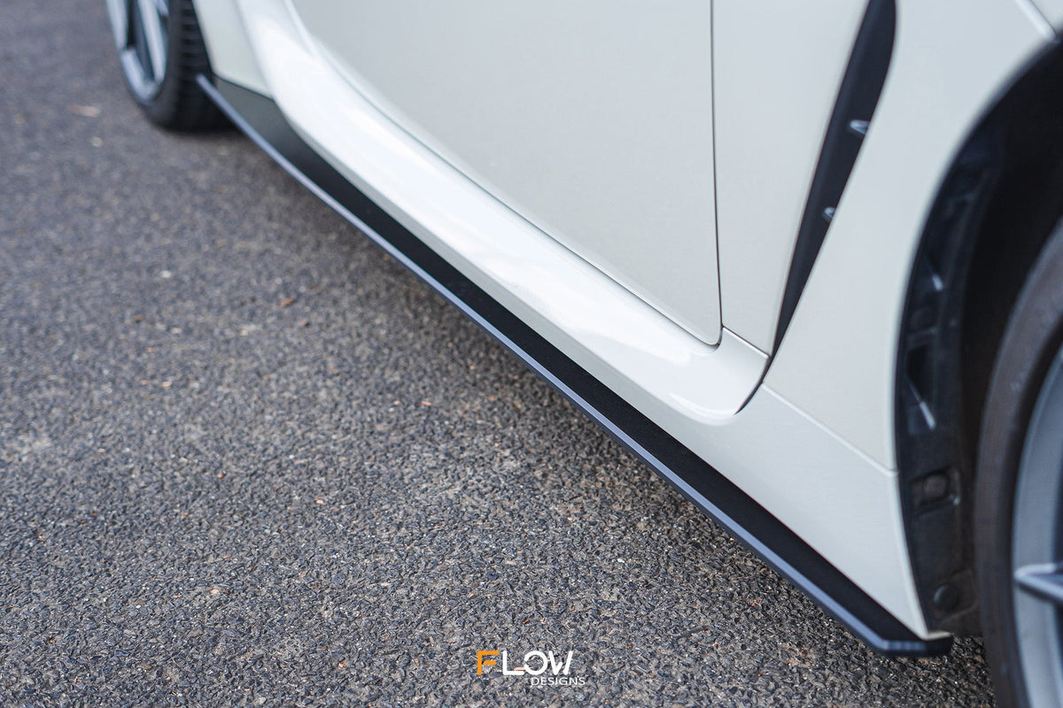 Flow Designs - ZD8 BRZ Side Skirt Splitters (GLOSS: Pair)