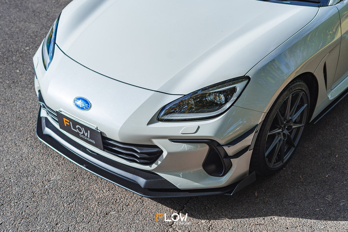 Flow Designs - ZD8 BRZ Front Lip Splitter Winglets (Pair)