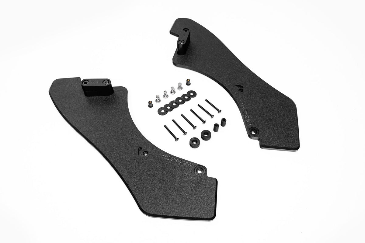 Flow Designs - ZD8 BRZ STI Rear Spats (TEXTURED; Pair)