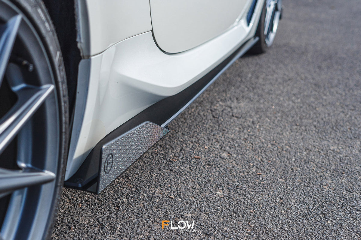 Flow Designs - ZD8 BRZ Side Skirt Splitters (GLOSS: Pair)
