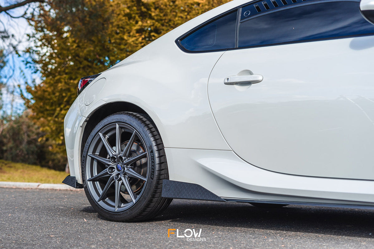 Flow Designs - ZD8 BRZ Side Skirt Splitters (GLOSS: Pair)