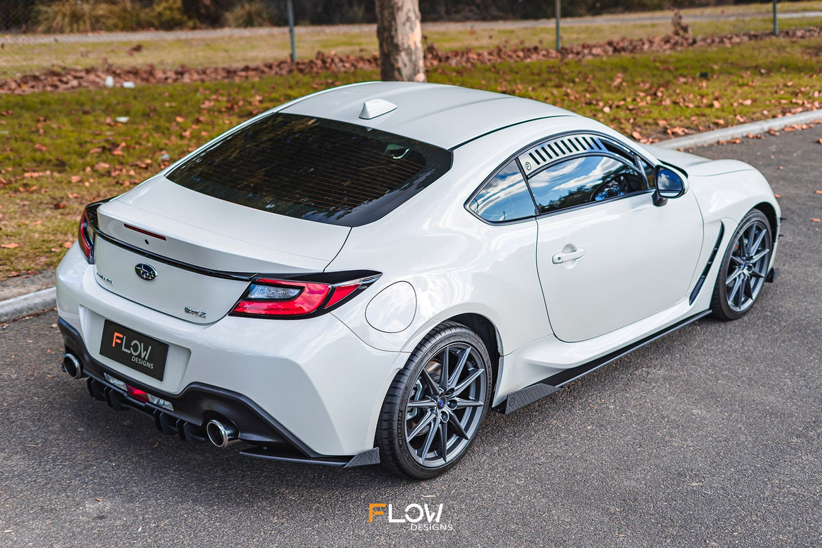 Flow Designs - ZD8 BRZ Side Skirt Splitters (GLOSS: Pair)