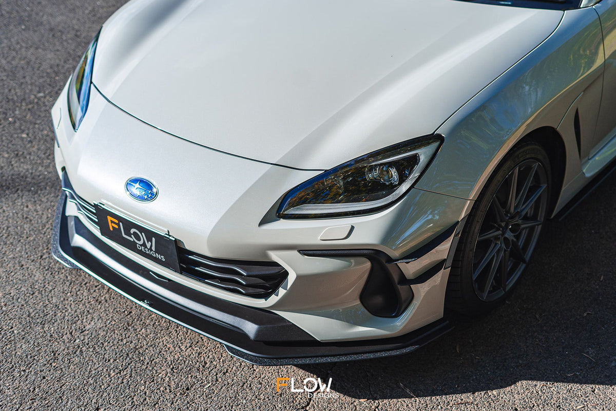 Flow Designs - ZD8 BRZ Front Lip Splitter (GLOSS)
