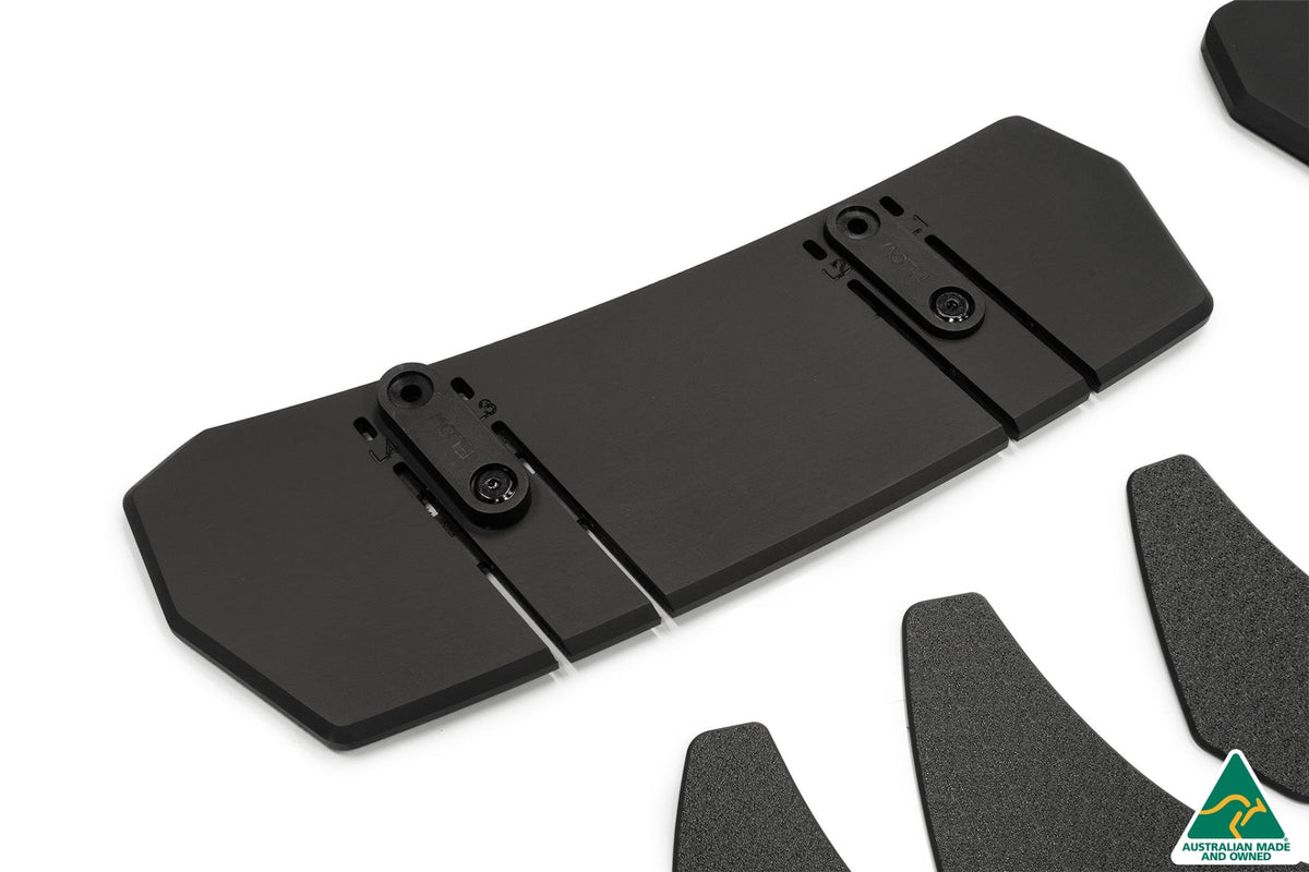 Flow Designs - MK6 Golf R Flow-Lock Rear Diffuser
