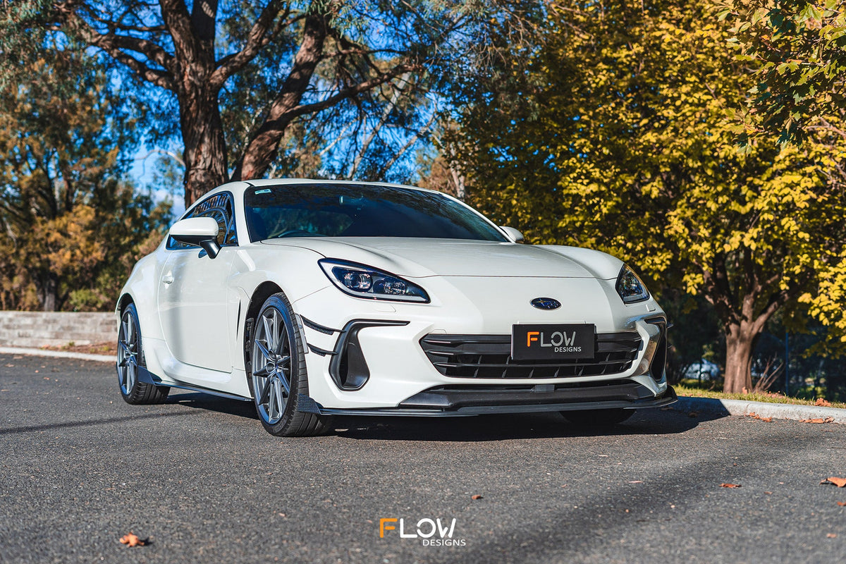 Flow Designs - ZD8 BRZ Front Lip Splitter (GLOSS)