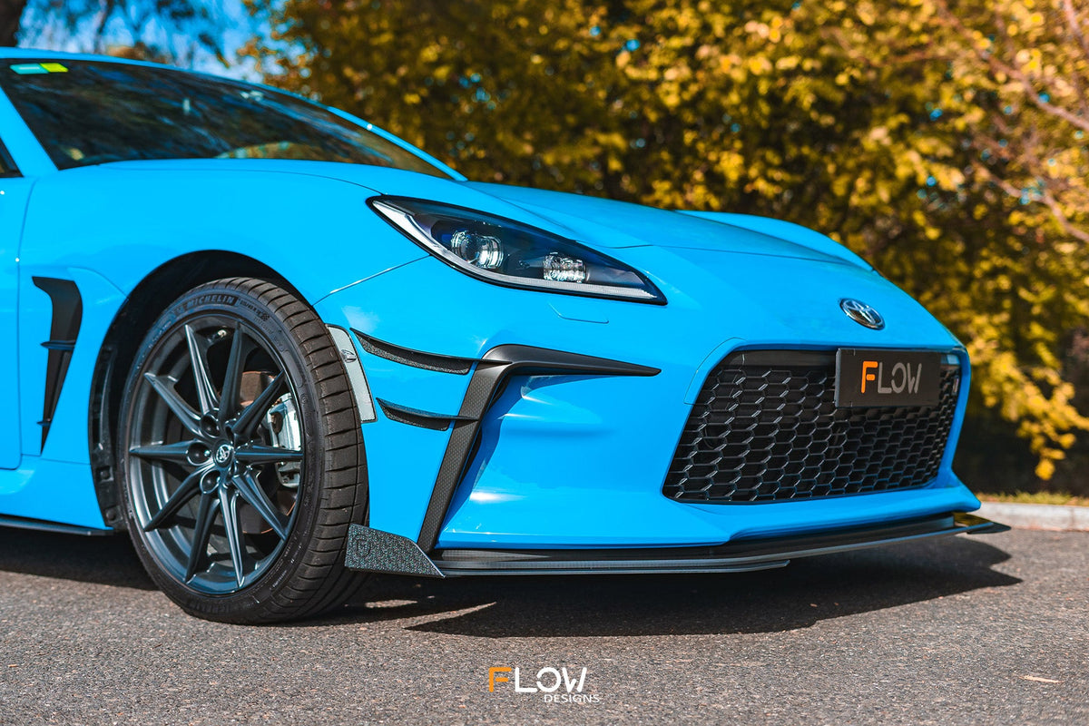Flow Designs - ZN8 GR86 Front Lip Splitter Winglets (Pair)