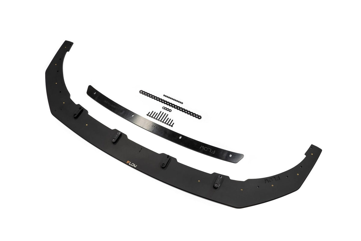 Flow Designs - CN7 Elantra N Line Sedan 2020 Front Lip Splitter &amp; Mounting Brace