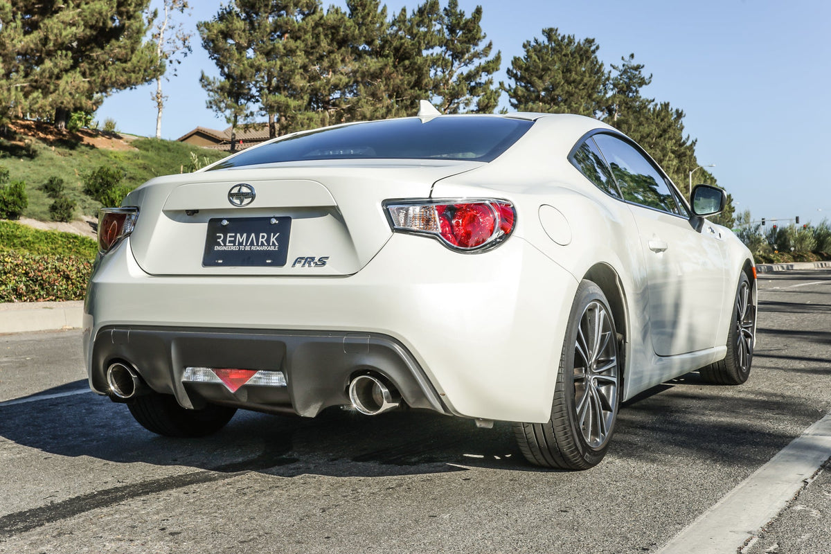 Remark 12-18 Subaru BRZ/Toyota 86 Axle Back Exhaust w/Stainless Steel Single Wall Tip - RO-TSZN-S