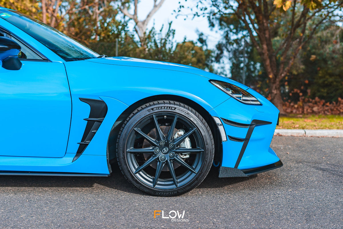 Flow Designs - ZN8 GR86 Front Lip Splitter Winglets (Pair)