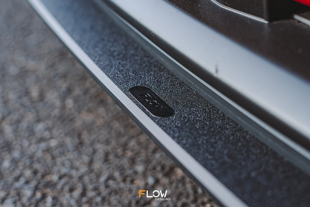 Flow Designs - ZD8 BRZ Front Lip Splitter (TEXTURED)