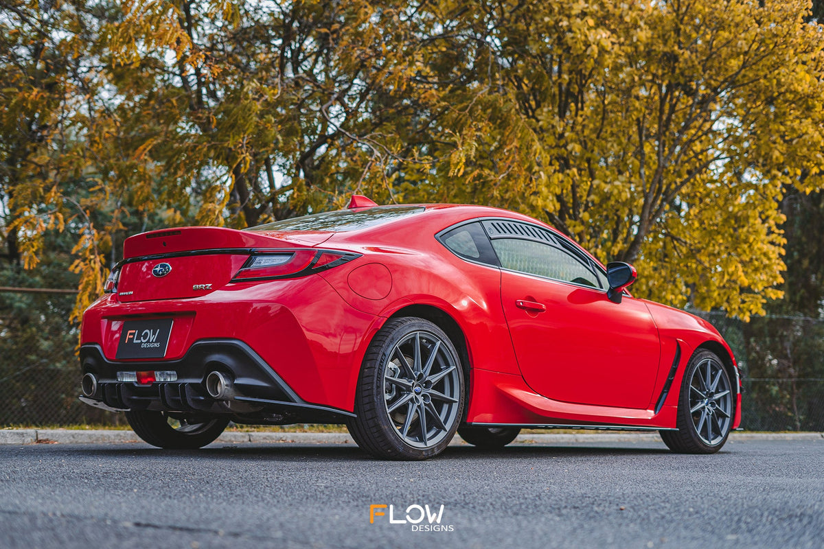 Flow Designs - ZD8 BRZ Flow-Lock Rear Diffuser (TEXTURED)