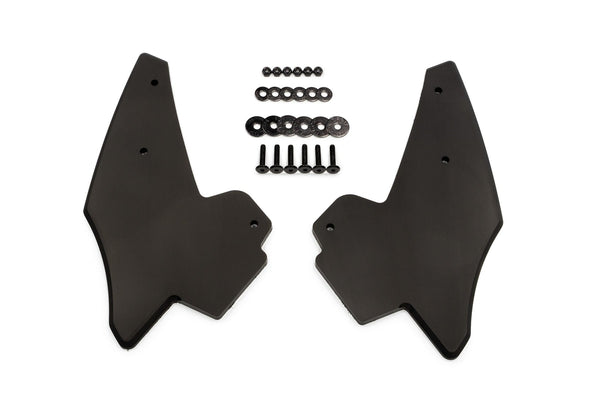 Flow Designs - MK7 Golf R Rear Pods/Spats V3 (Pair) for 2015-2017 Volkswagen Golf R - front view