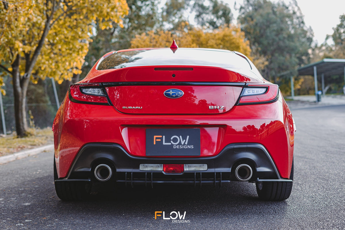 Flow Designs - ZD8 BRZ Flow-Lock Rear Diffuser (TEXTURED)
