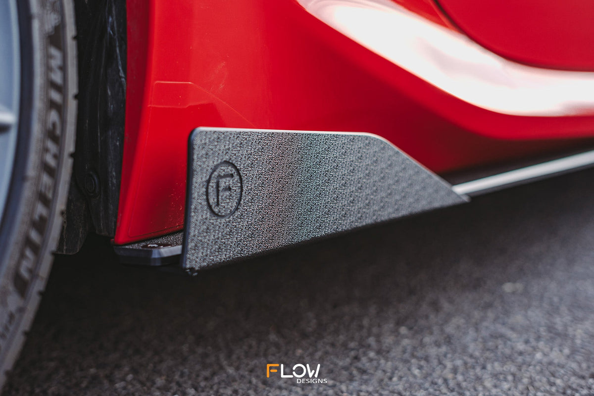 Flow Designs - ZD8 BRZ Side Skirt Splitter Winglets (Pair)