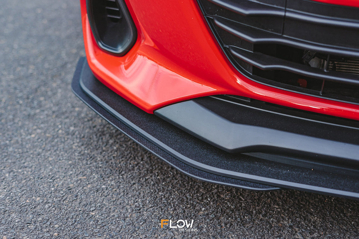 Flow Designs - ZD8 BRZ Front Lip Splitter Extensions (Pair)