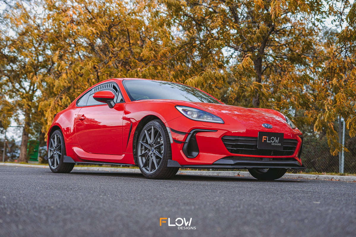 Flow Designs - ZD8 BRZ Front Lip Splitter Winglets (Pair)