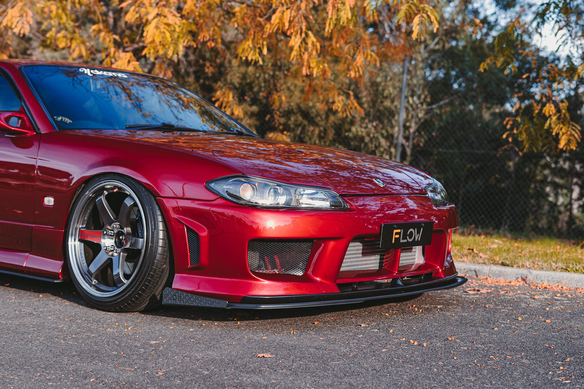 Flow Designs - S15 / 200SX Aero Front Lip Splitter V3 (For Aero Front Bar)