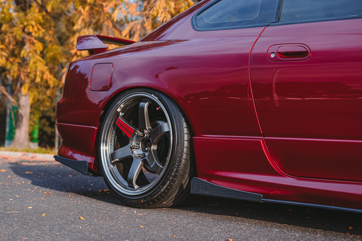 Flow Designs - S15 / 200SX Aero Side Skirt Splitters V3 (Pair)