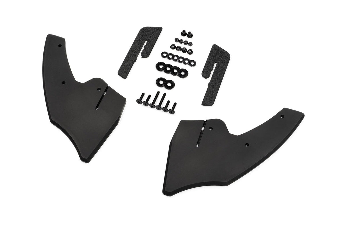 Flow Designs - MK7 Golf GTI Rear Spats (Pair) &amp; Flow-Lock Fins
