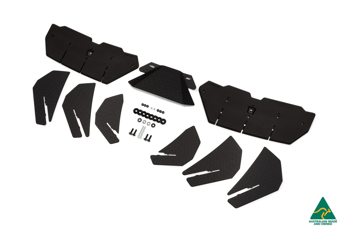 Flow Designs - 15-17 Mustang GT S550 FM Flow-Lock Rear Diffuser