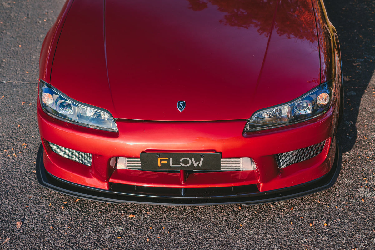 Flow Designs - S15 / 200SX Aero Front Lip Splitter Extensions (Pair - For Aero Front Bar)