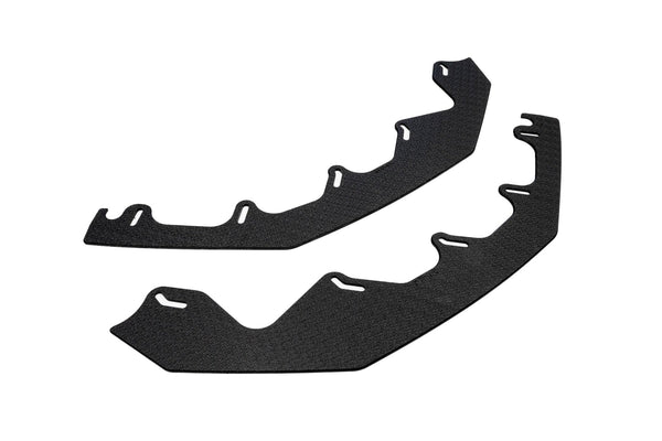 Flow Designs - CN7 Elantra N Line Sedan 2020 Front Lip Splitter Extensions (Pair) by Flow Designs - front view