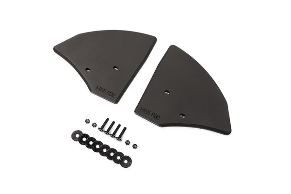 Flow Designs - MK5 Golf R32 Rear Spats (Pair) for 2006-2009 Volkswagen GTI - front view