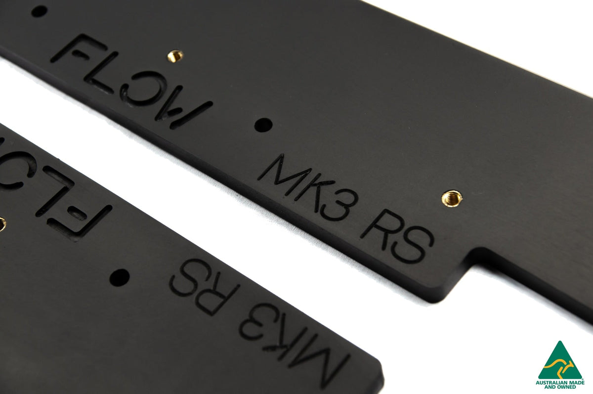 Flow Designs - MK3.5 Focus ST (Facelift) Side Skirt Splitters (Pair)
