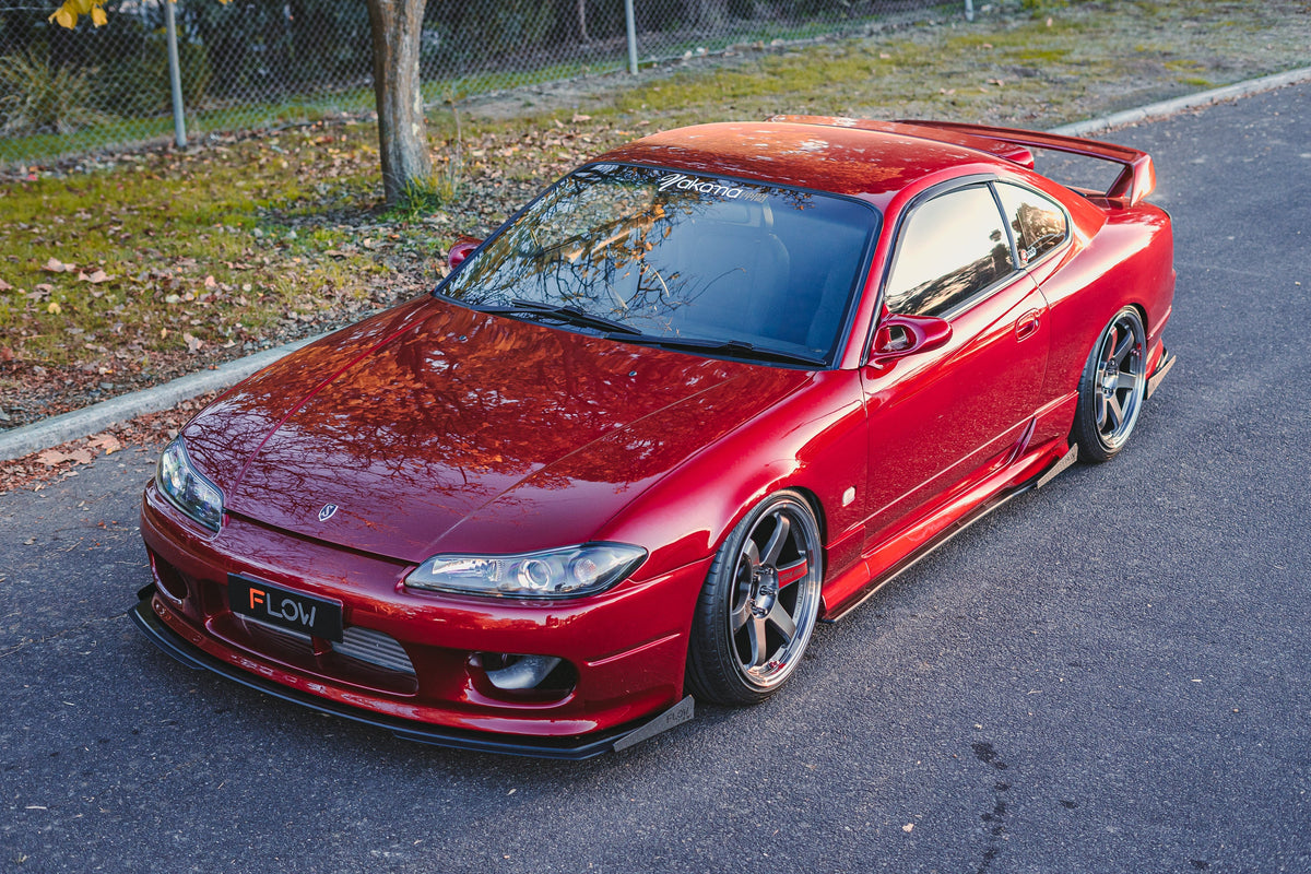 Flow Designs - S15 / 200SX Front Lip Splitter (For Standard Front Bar)