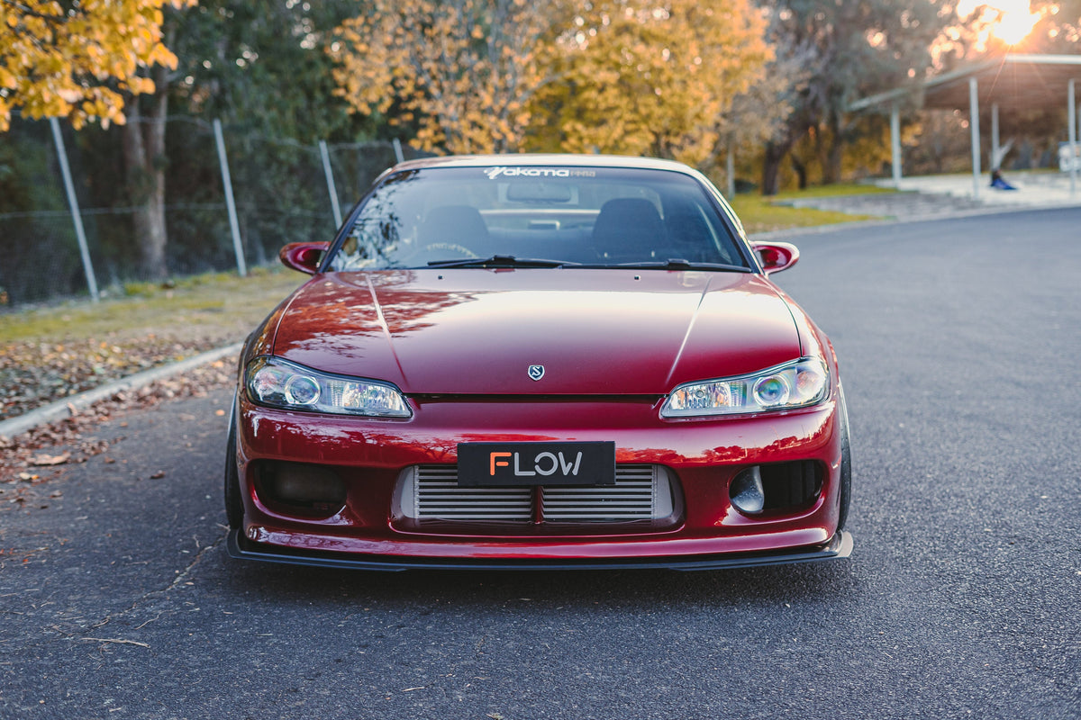 Flow Designs - S15 / 200SX Front Lip Splitter Extensions (Pair - For Standard Front Bar)