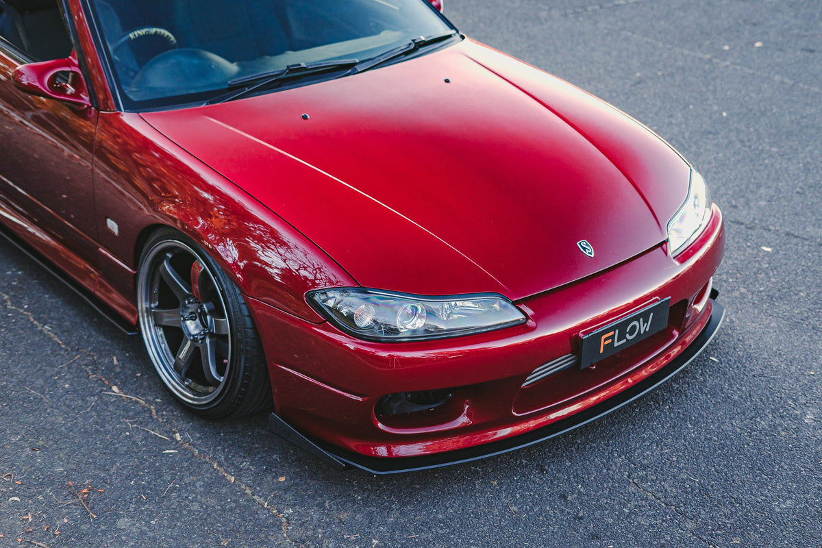 Flow Designs - S15 / 200SX Front Lip Splitter (For Standard Front Bar)
