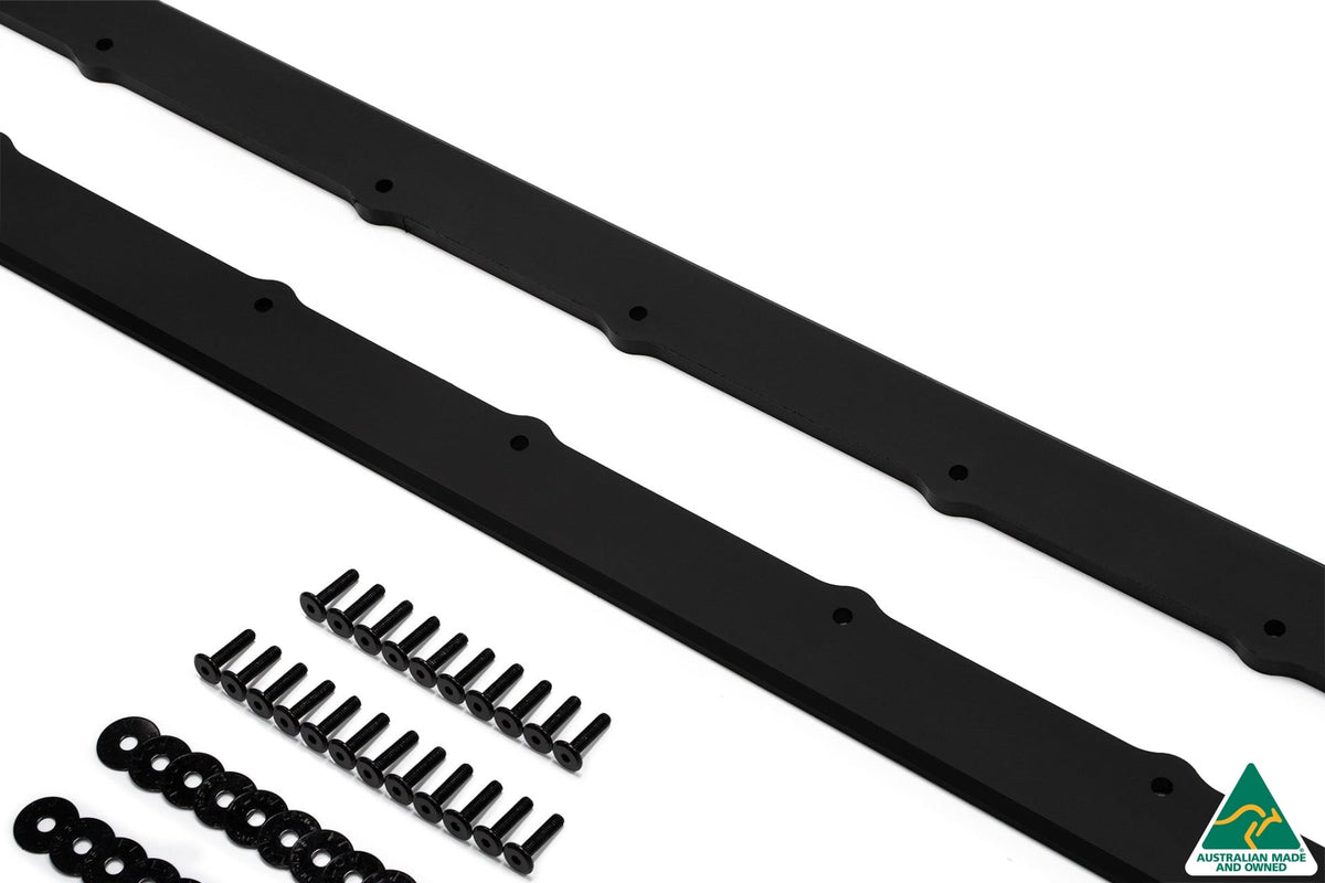 Flow Designs - Impreza WRX/RS G3 Sedan PFL Side Skirt Splitters (Pair)