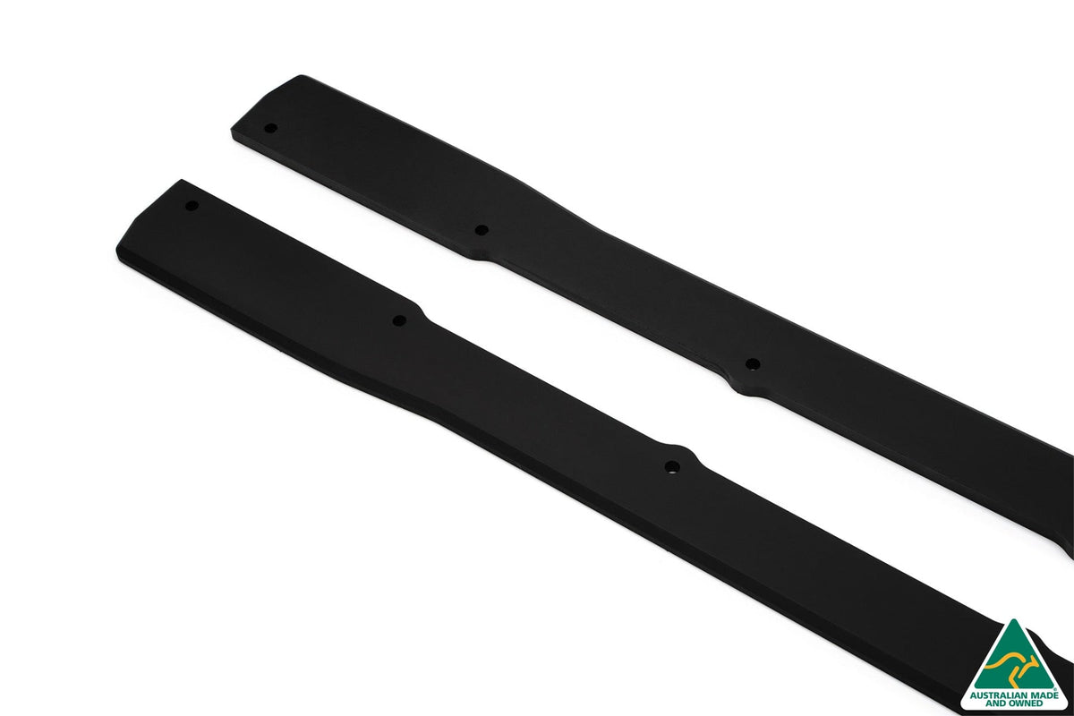 Flow Designs - Impreza WRX/RS G3 Sedan PFL Side Skirt Splitters (Pair)