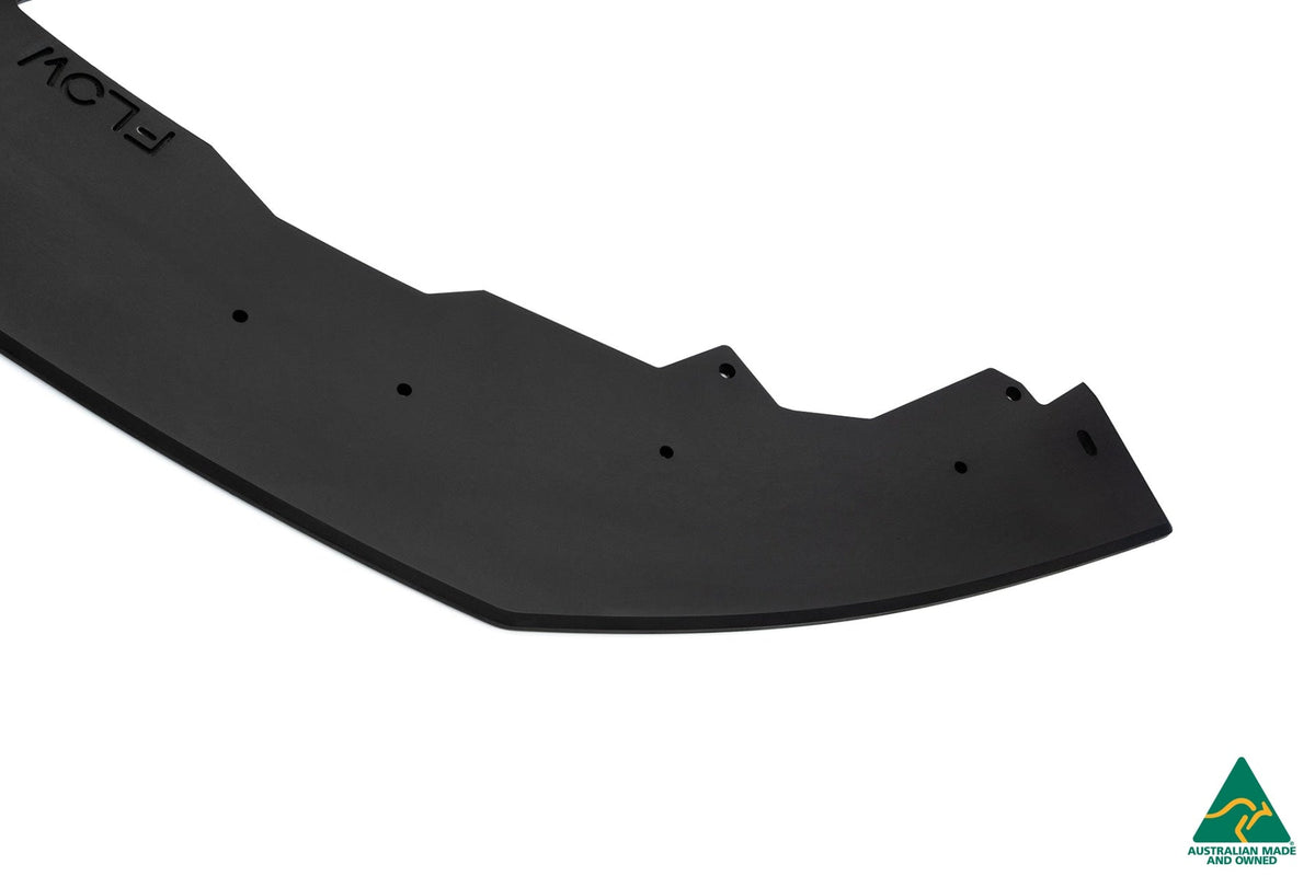 Flow Designs - Lancer Evolution IX Front Lip Splitter With Support Rods