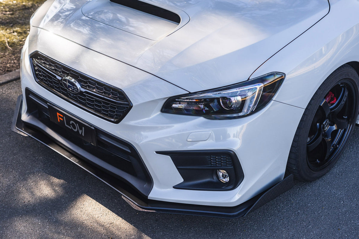 Flow Designs - VA WRX &amp; STI Front Splitter Winglets (Pair)