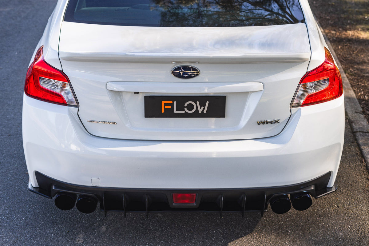 Flow Designs - VA WRX &amp; STI Flow-Lock Rear Diffuser