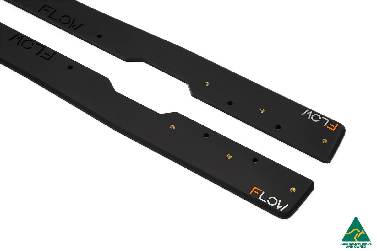 Flow Designs - MK7.5 Golf R Side Skirt Splitters (Pair)