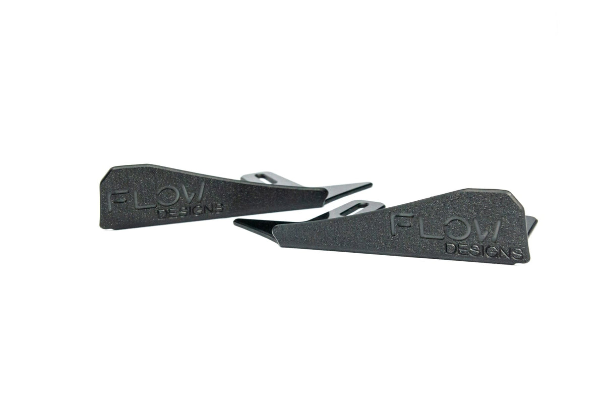 Flow Designs - MK3.5 Focus ST (Facelift) Rear Spat Winglets (Pair)