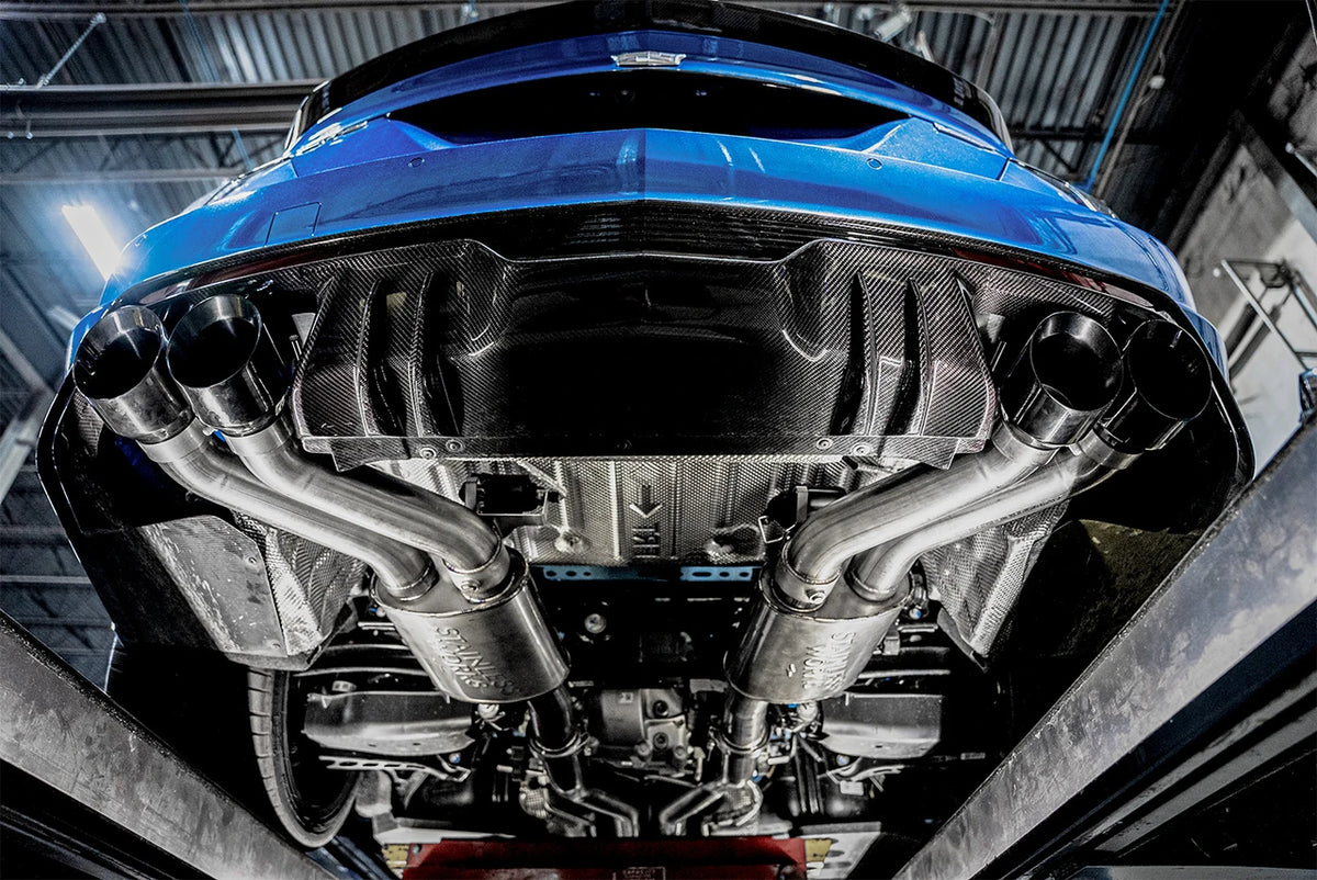 Stainless Works - 2022-26 Cadillac CT5-V Blackwing Catback - CT5V22CB-BC