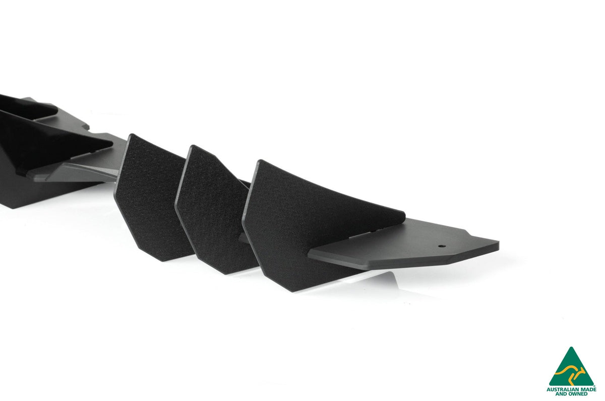 Flow Designs - 15-17 Mustang GT S550 FM Flow-Lock Rear Diffuser