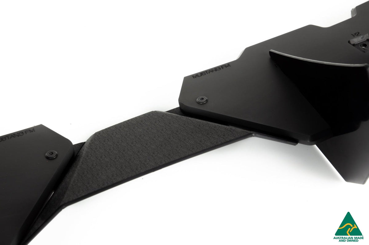 Flow Designs - 15-17 Mustang GT S550 FM Flow-Lock Rear Diffuser