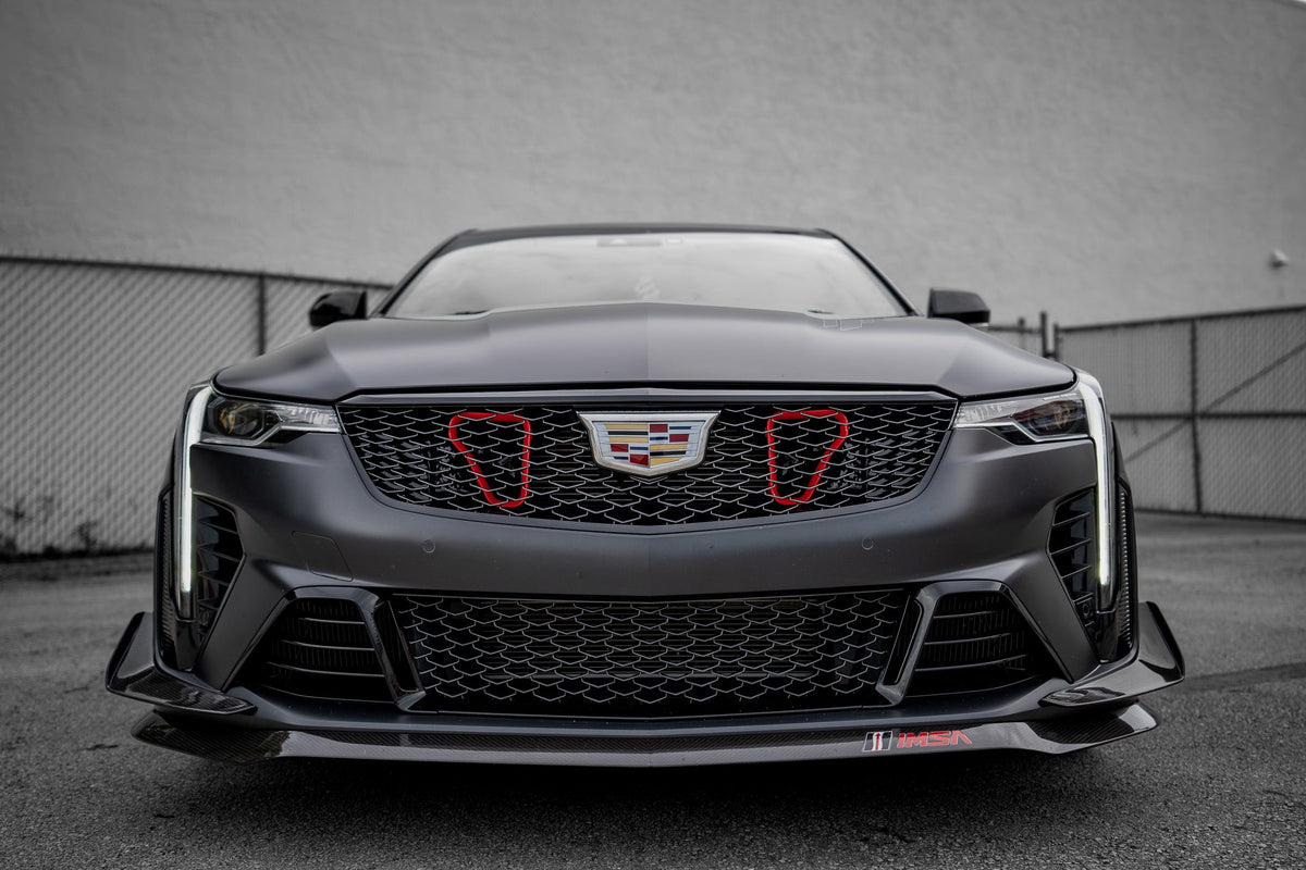 2022+ Cadillac CT4-V Blackwing Dual BIG MOUTH Ram Air Intake Snorkels