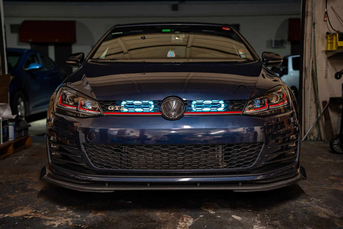 2015-2021 Volkswagen Golf GTI (MK7/MK7.5) Dual BIG MOUTH LIT KIT Ram Air Intake Snorkels