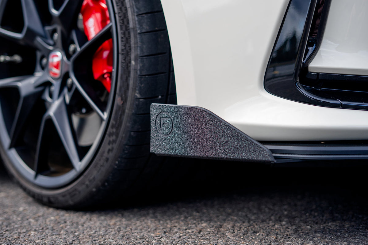 Flow Designs - FL5 Civic Type R Front Lip Splitter Winglets (Pair)