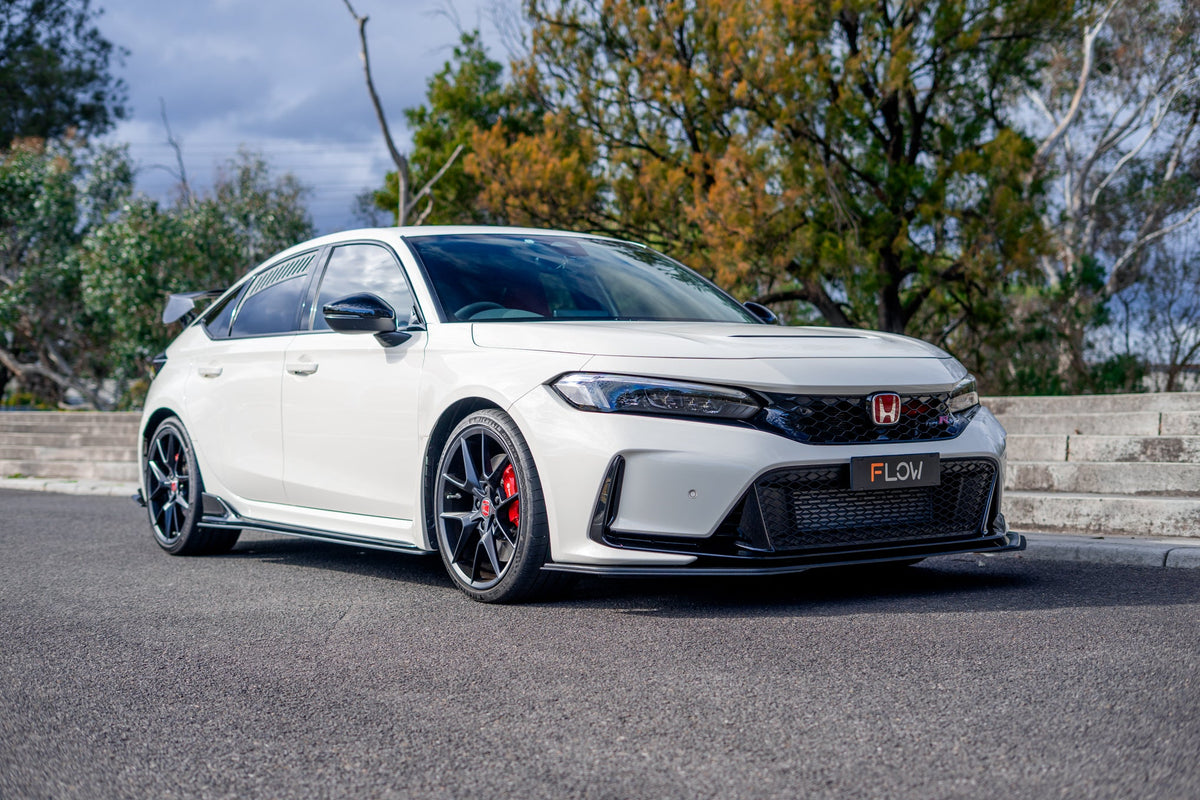 Flow Designs - FL5 Civic Type R Front Lip Splitter Extensions (Pair)