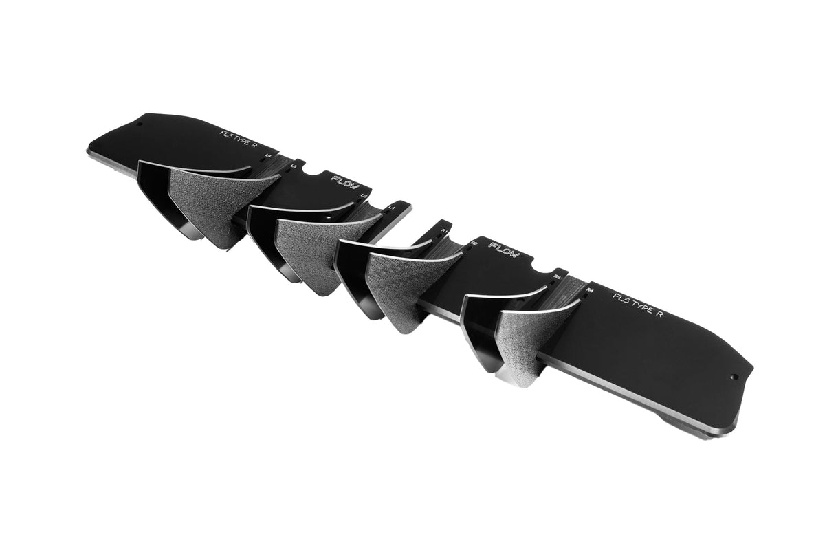 Flow Designs - FL5 Civic Type R Flow-Lock Rear Diffuser