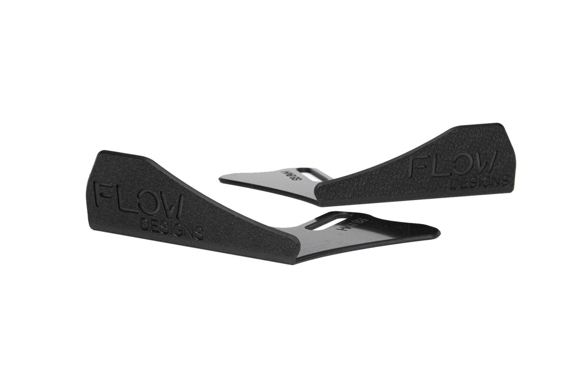 Flow Designs - S3 8V Sedan Pre-Facelift Front Lip Splitter Winglets (Pair)